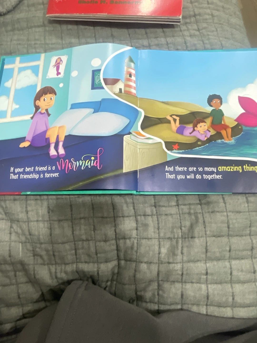 If Your Best Friend Is A Mermaid Children's Book - photo 2