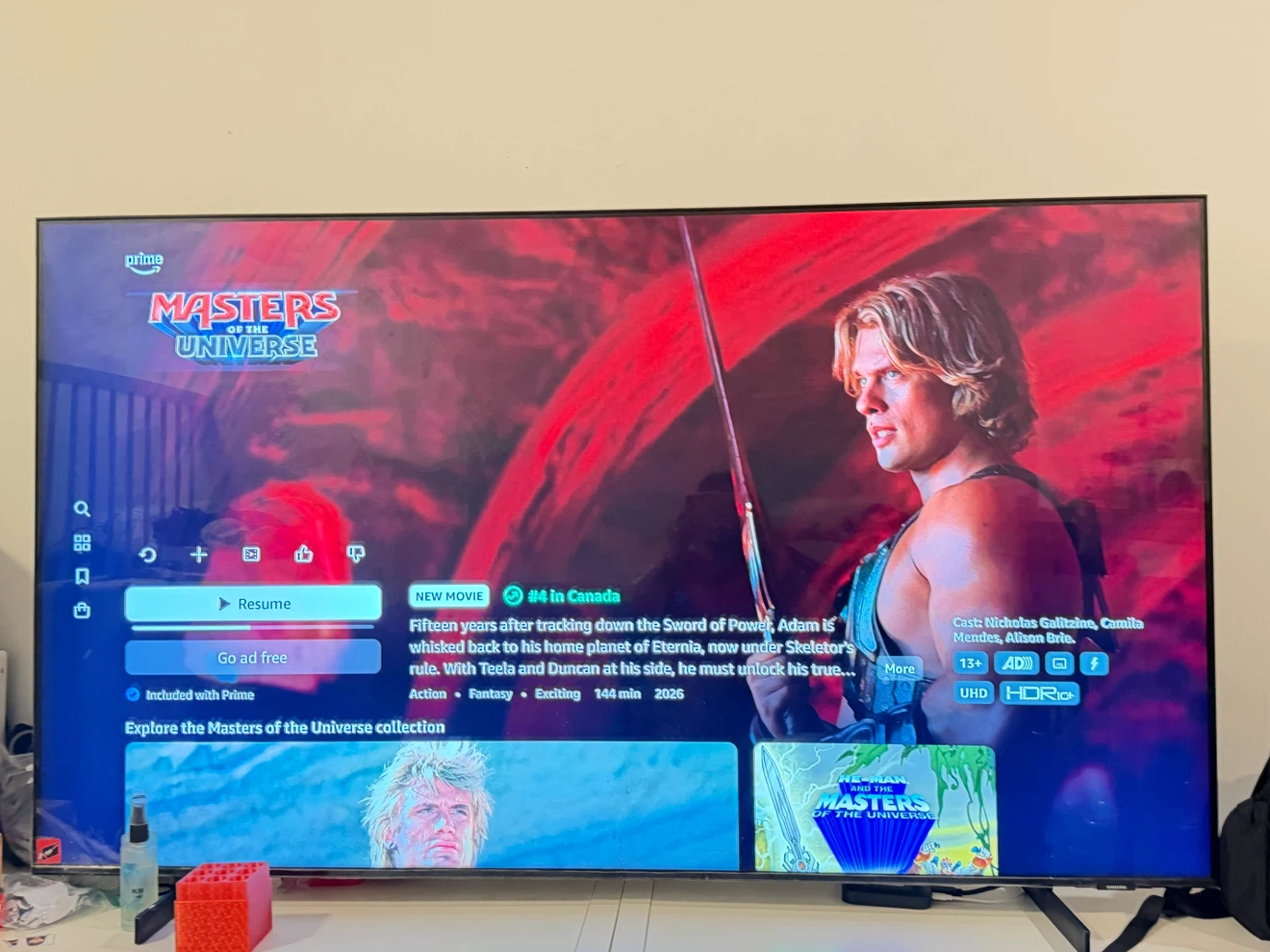 Samsung Crystal UHD TV CU8000 65 - photo 2