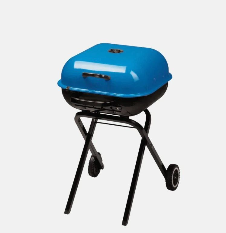 Portable Blue BBQ Grill