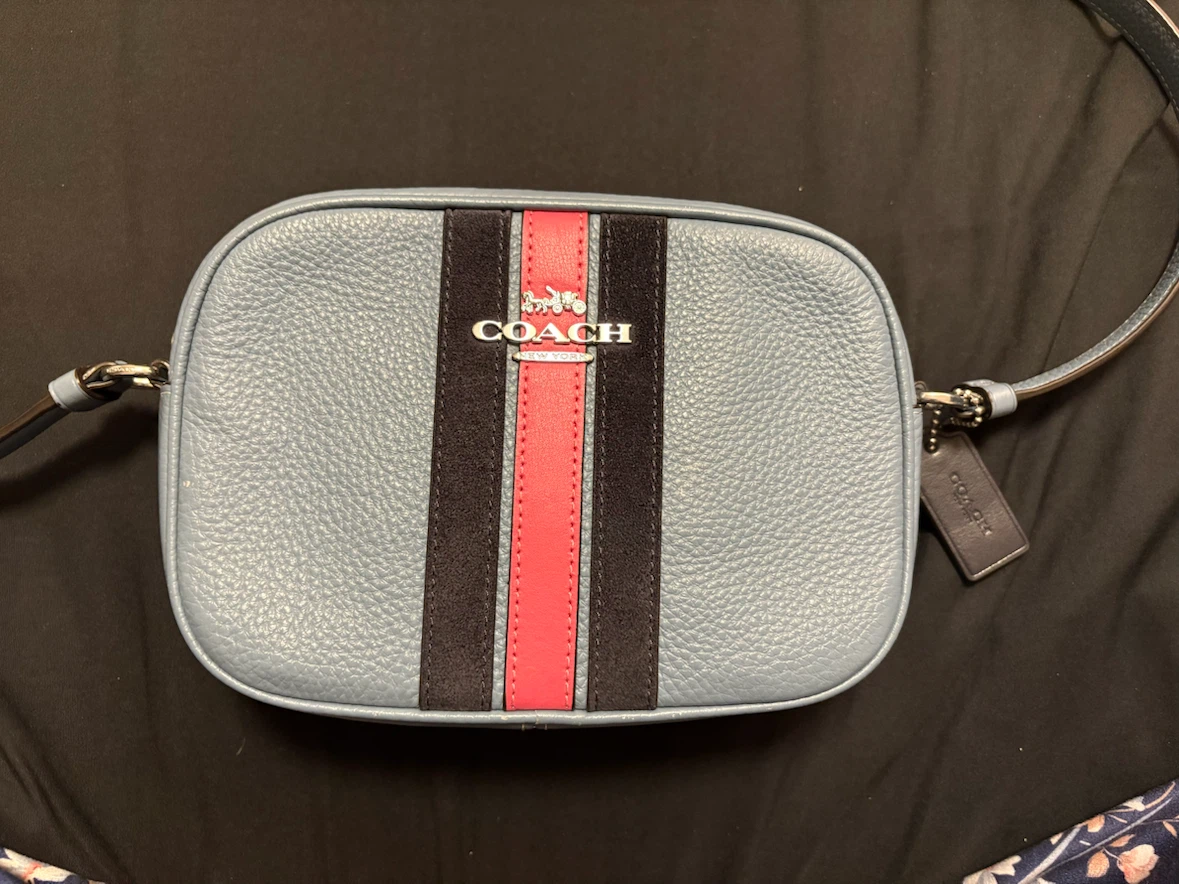Coach Striped Camera Bag - photo 3