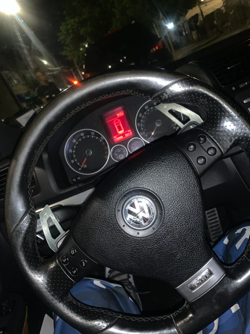 Silver Volkswagen GTI - photo 2