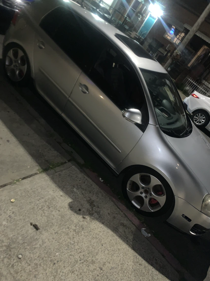 Silver Volkswagen GTI - photo 3