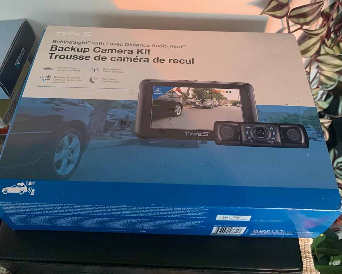 TYPE-S BehindSight Backup Camera Kit with Distance Audio Alert