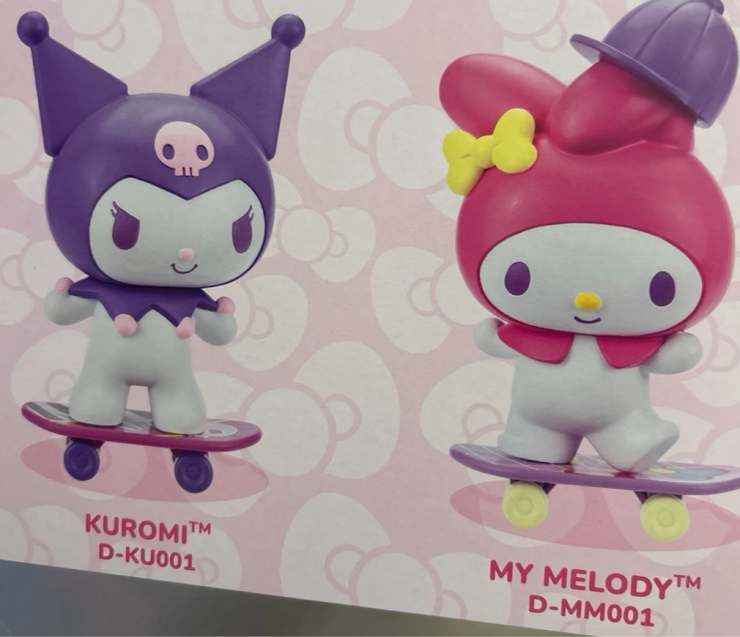 Sanrio Skateboarder Figures: Kuromi, My Melody, Pompompurin - photo 4