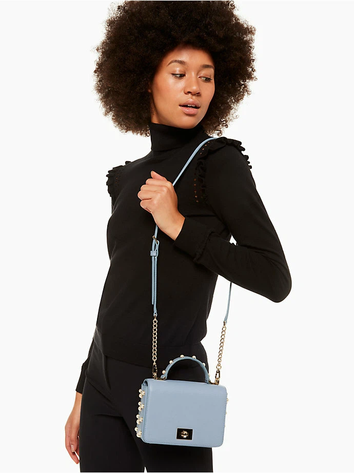 Kate Spade  Light Blue Leather Studded bag - photo 2