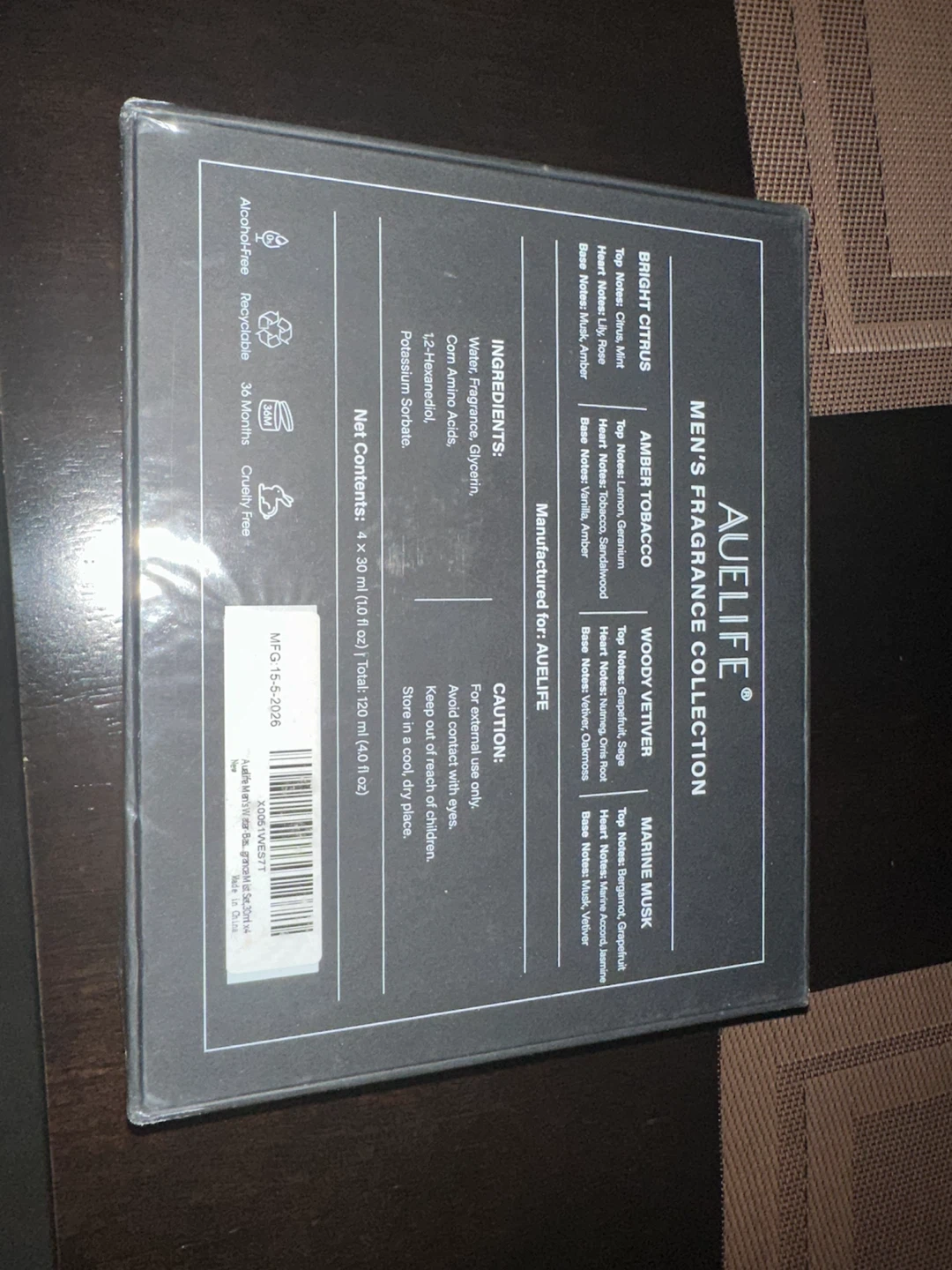 Auelife Men's Fragrance Gift Set - photo 2