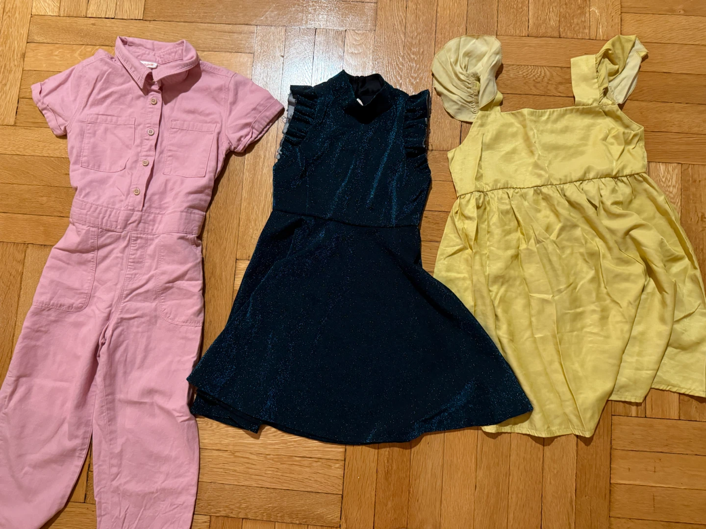 Free! Girls Jumpsuit and Dresses Bundle size 6