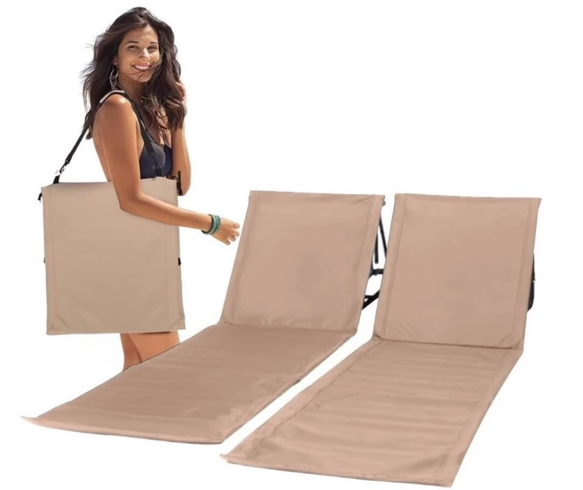 Set of 2 Unipride Portable Beach Chair Lounger - photo 5