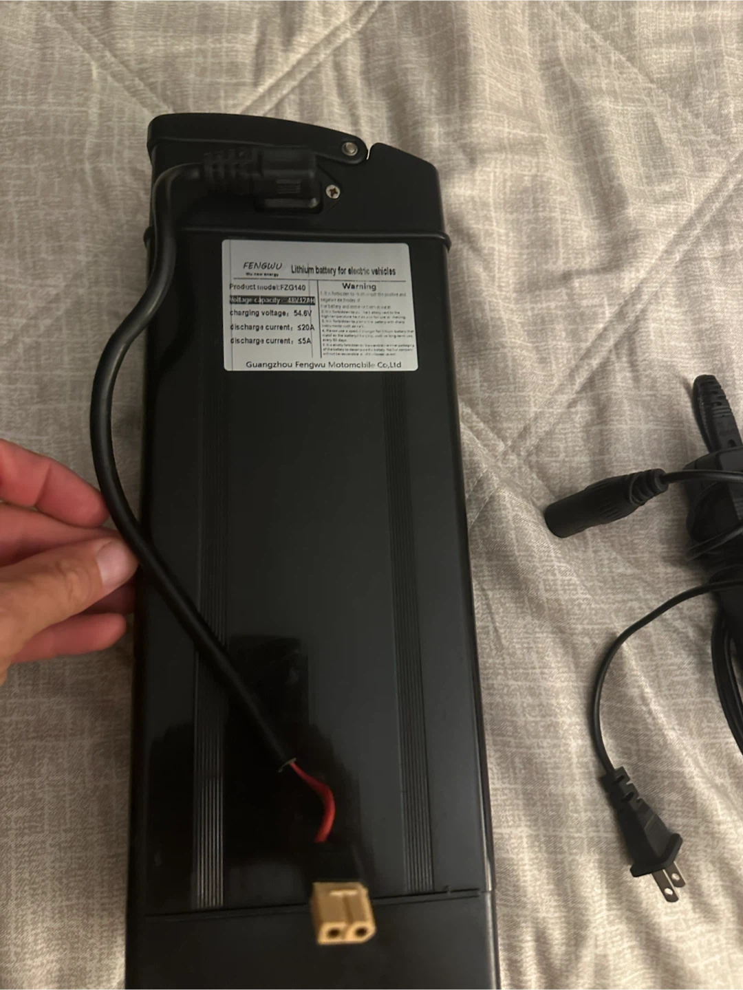 Fengwu Lithium Battery 48v 12AH - photo 2