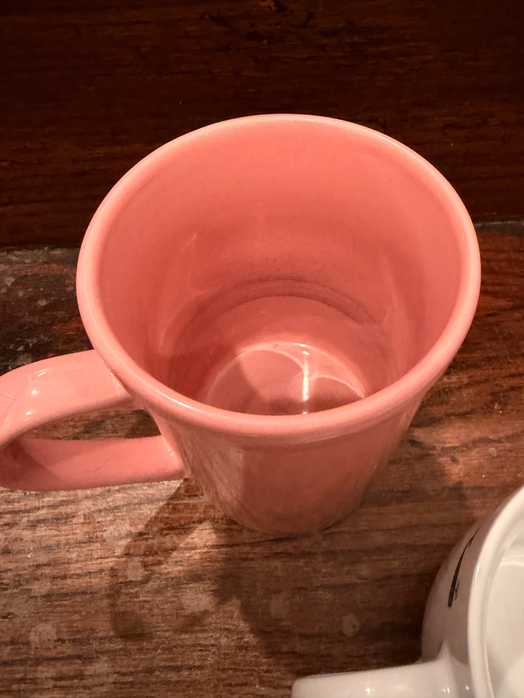 Set of 2 Ceramic Mugs - Pink and Whale Print - photo 2