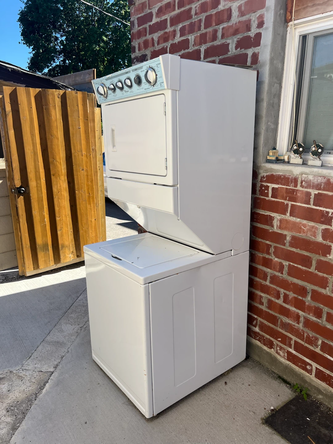 Whirlpool Stackable Washer and Dryer Set - photo 2