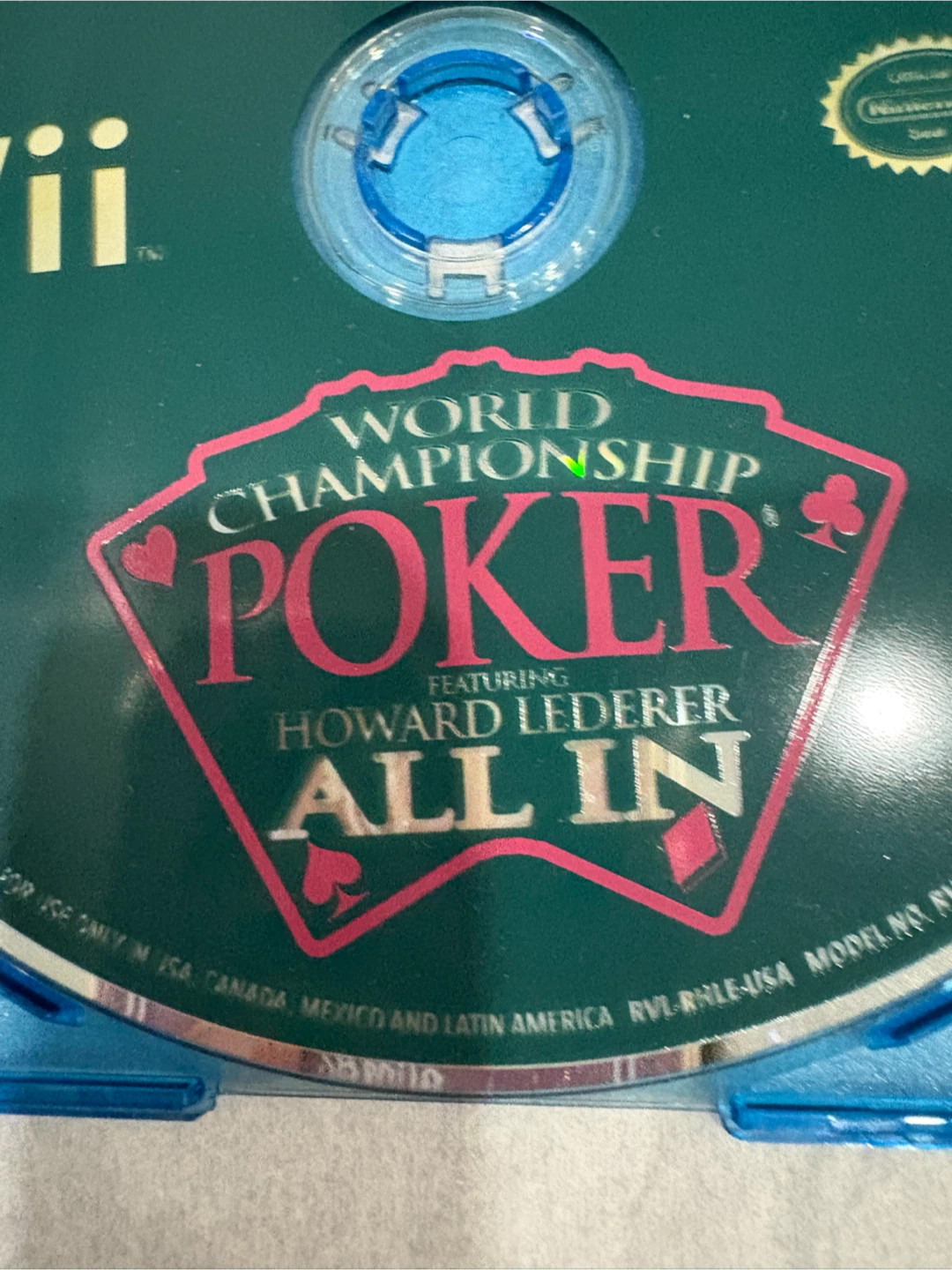 World Championship Poker All In Wii Game - photo 3