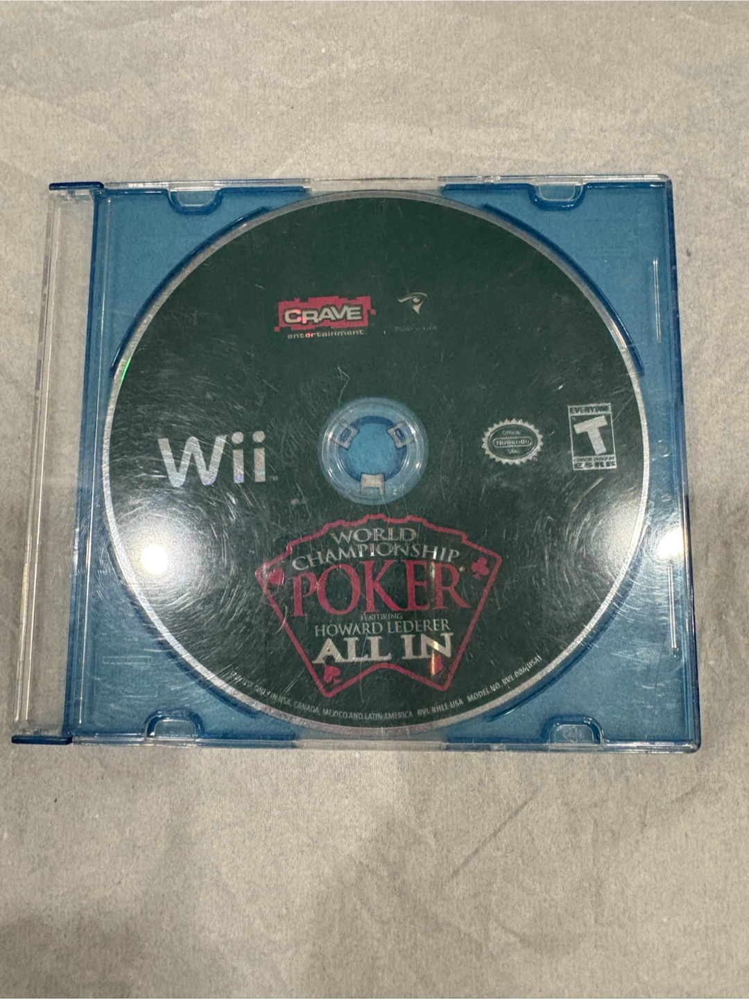 World Championship Poker All In Wii Game - photo 4