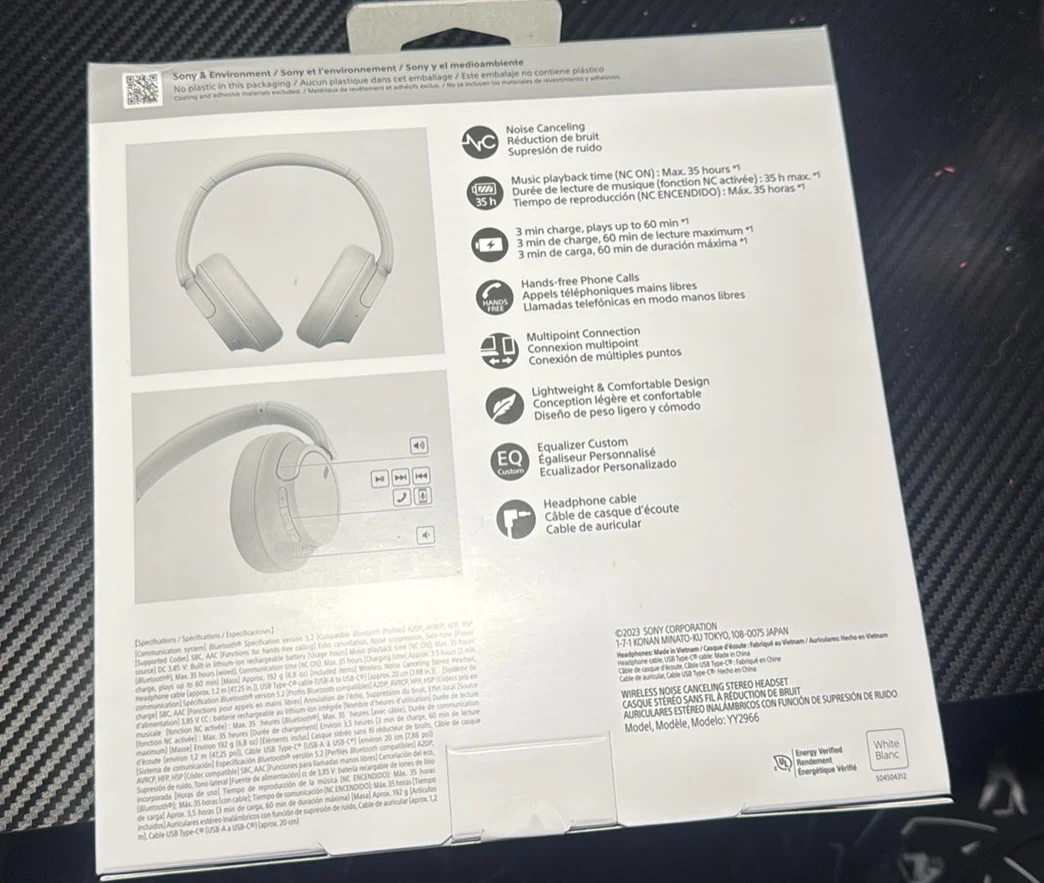 Sony Wireless Noise Cancelling Headphones - photo 3