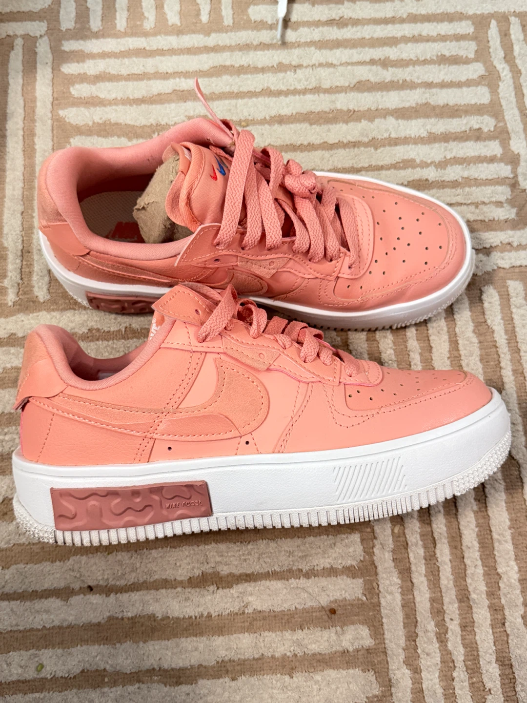 Nike Air Force 1 '07 Coral / Peach Women's US 6 - photo 3