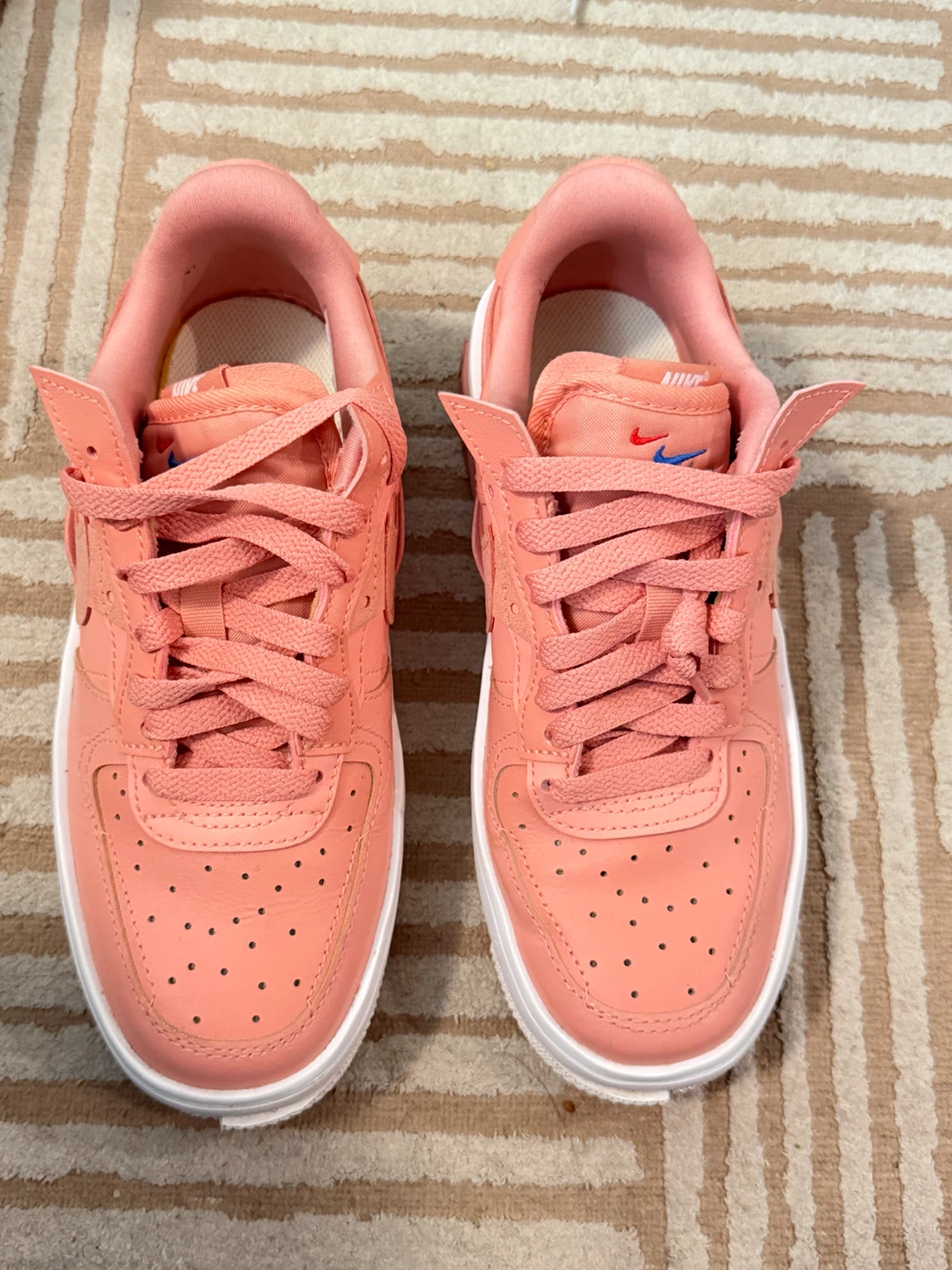 Nike Air Force 1 '07 Coral / Peach Women's US 6 - photo 5
