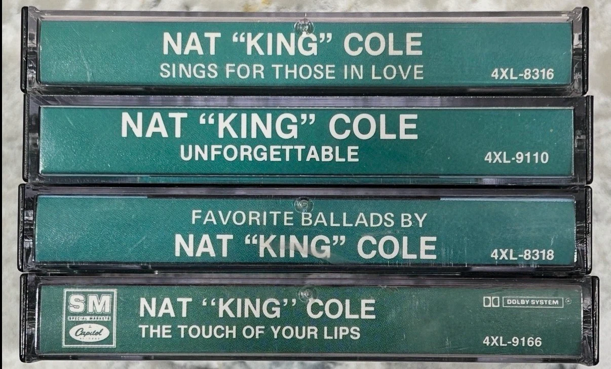 Nat King Cole Cassette Tapes - Lot of 4 - photo 2