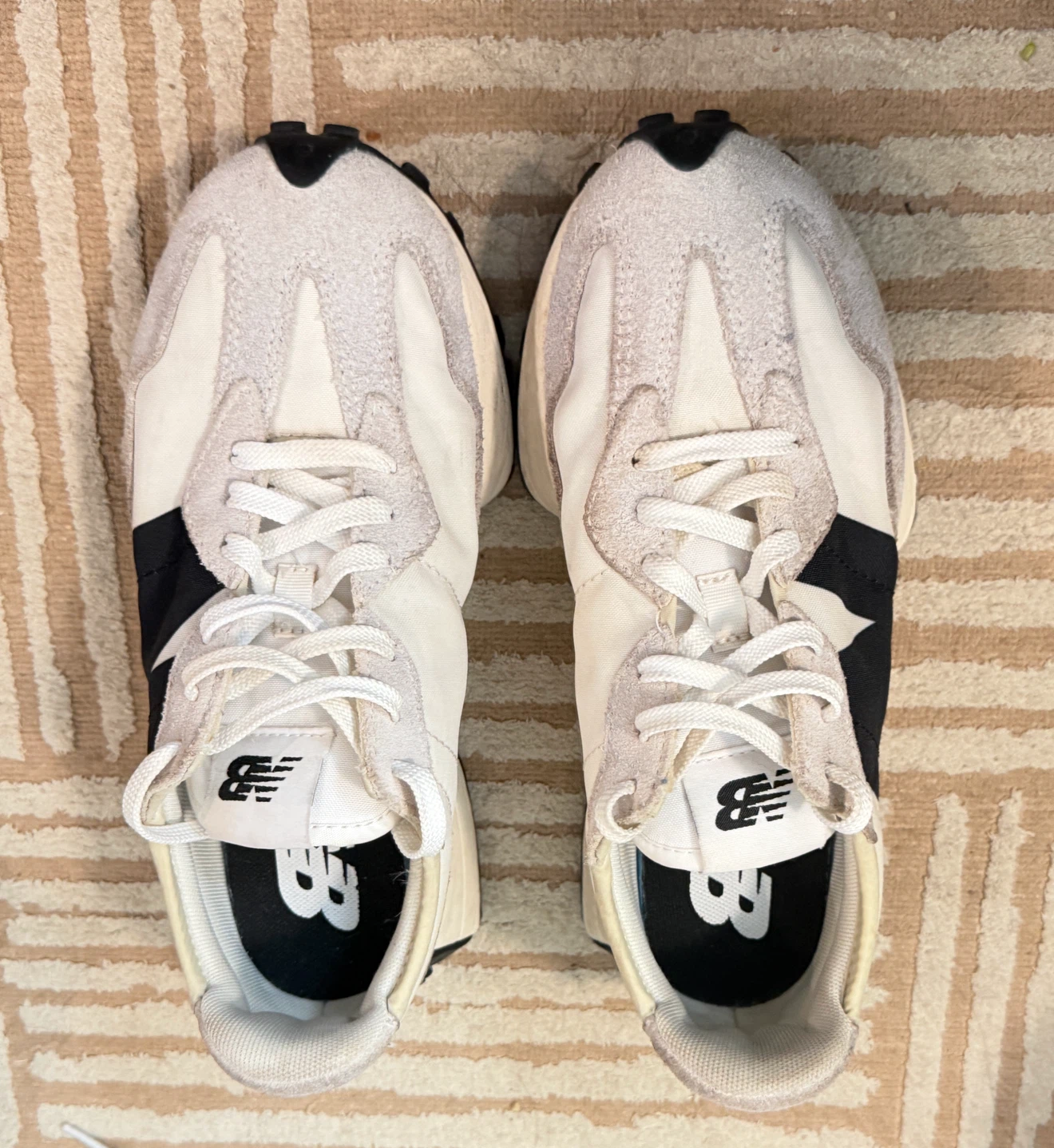 New Balance 327 White Casual Shoes - photo 3
