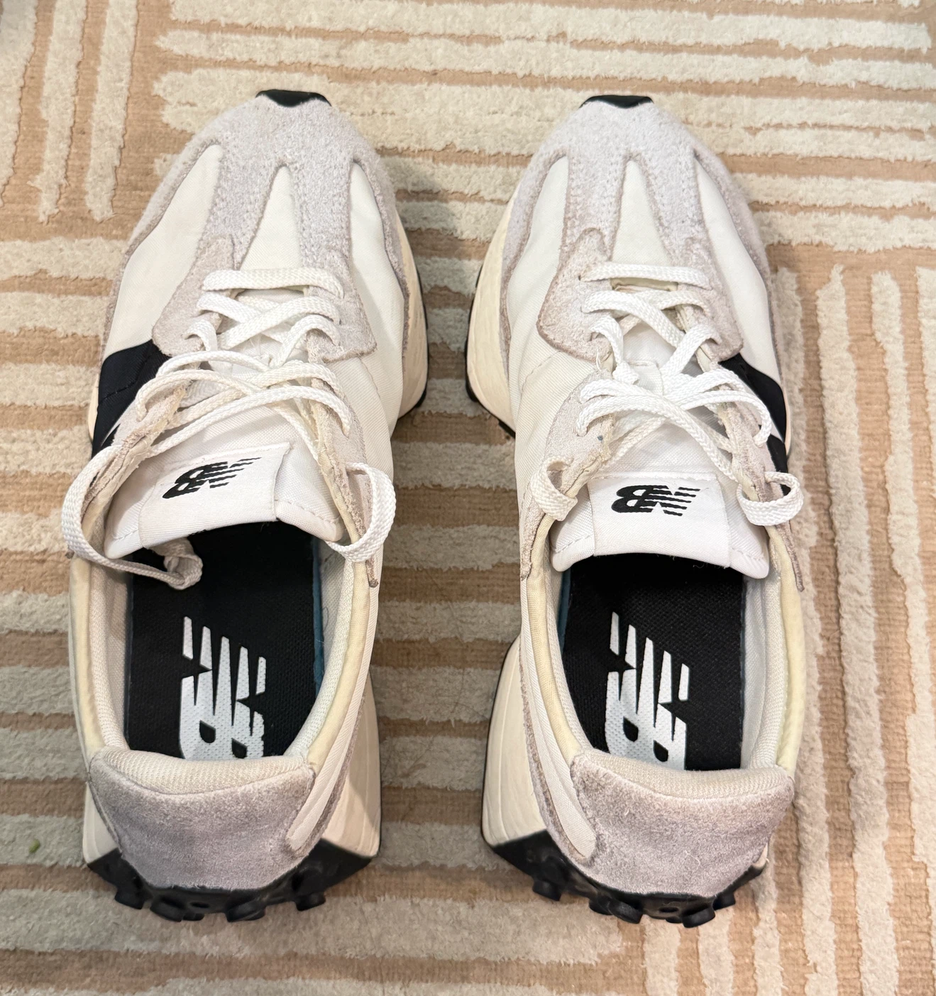 New Balance 327 White Casual Shoes - photo 4