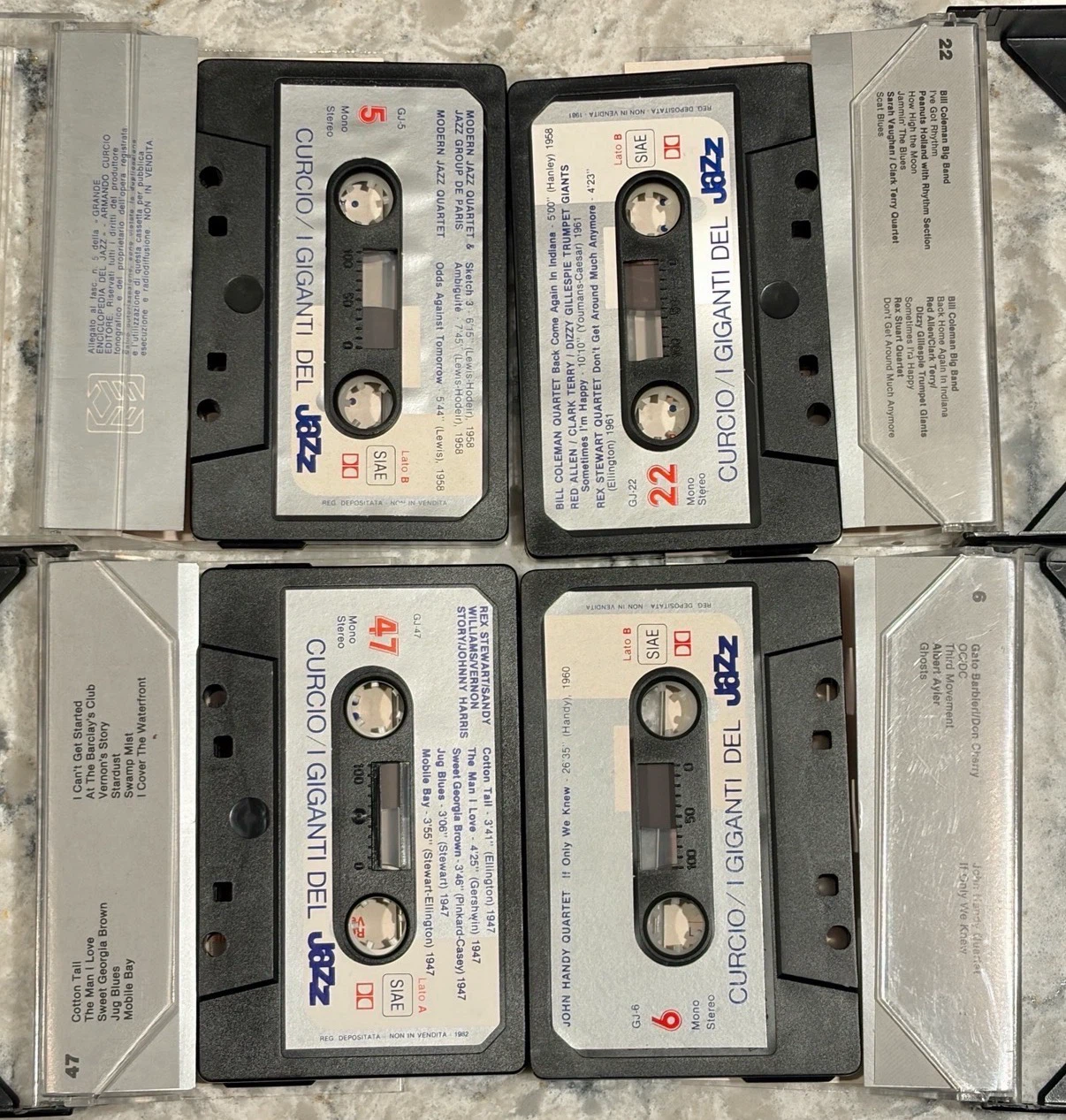 Giants of Jazz Cassette Tape Collection - photo 3