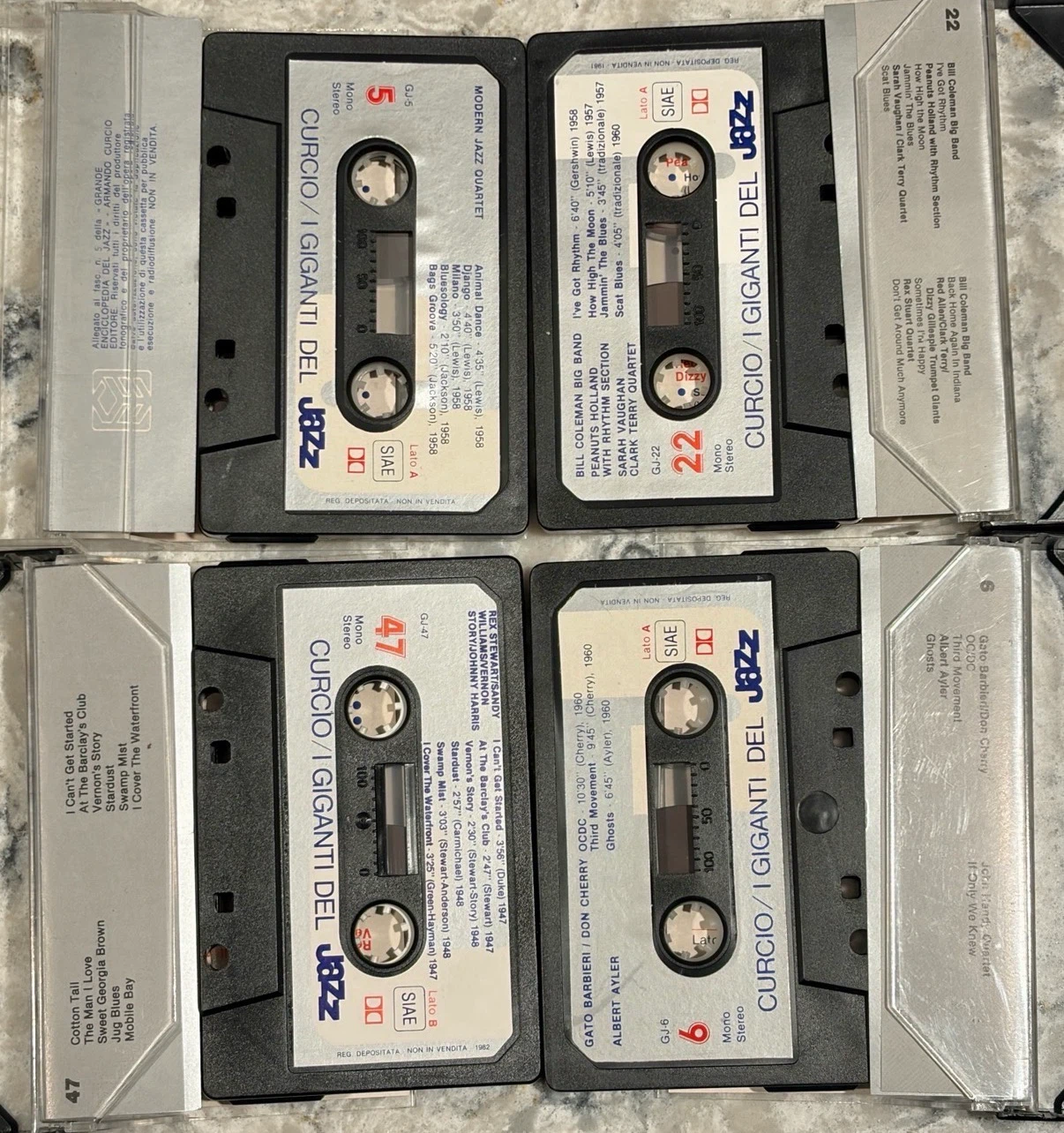 Giants of Jazz Cassette Tape Collection - photo 4