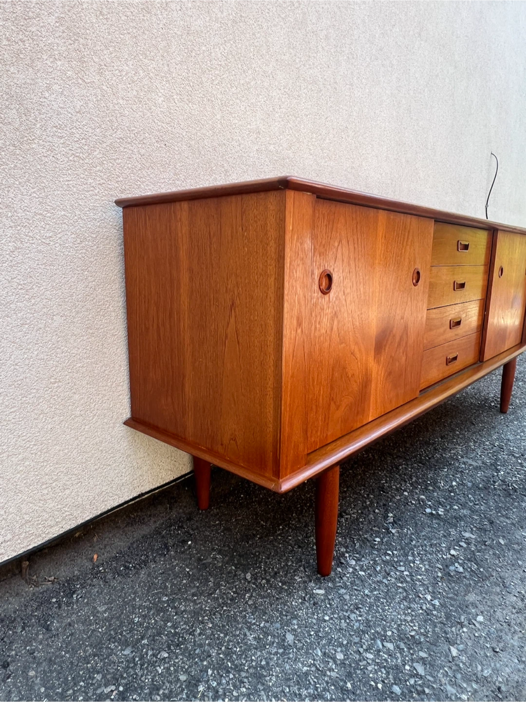MCM Teak Credenza / Sideboard - photo 3