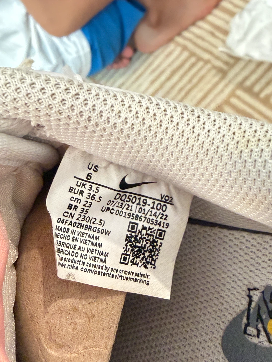 Nike Air Force 1 '07 White/Pink Sneakers - photo 2