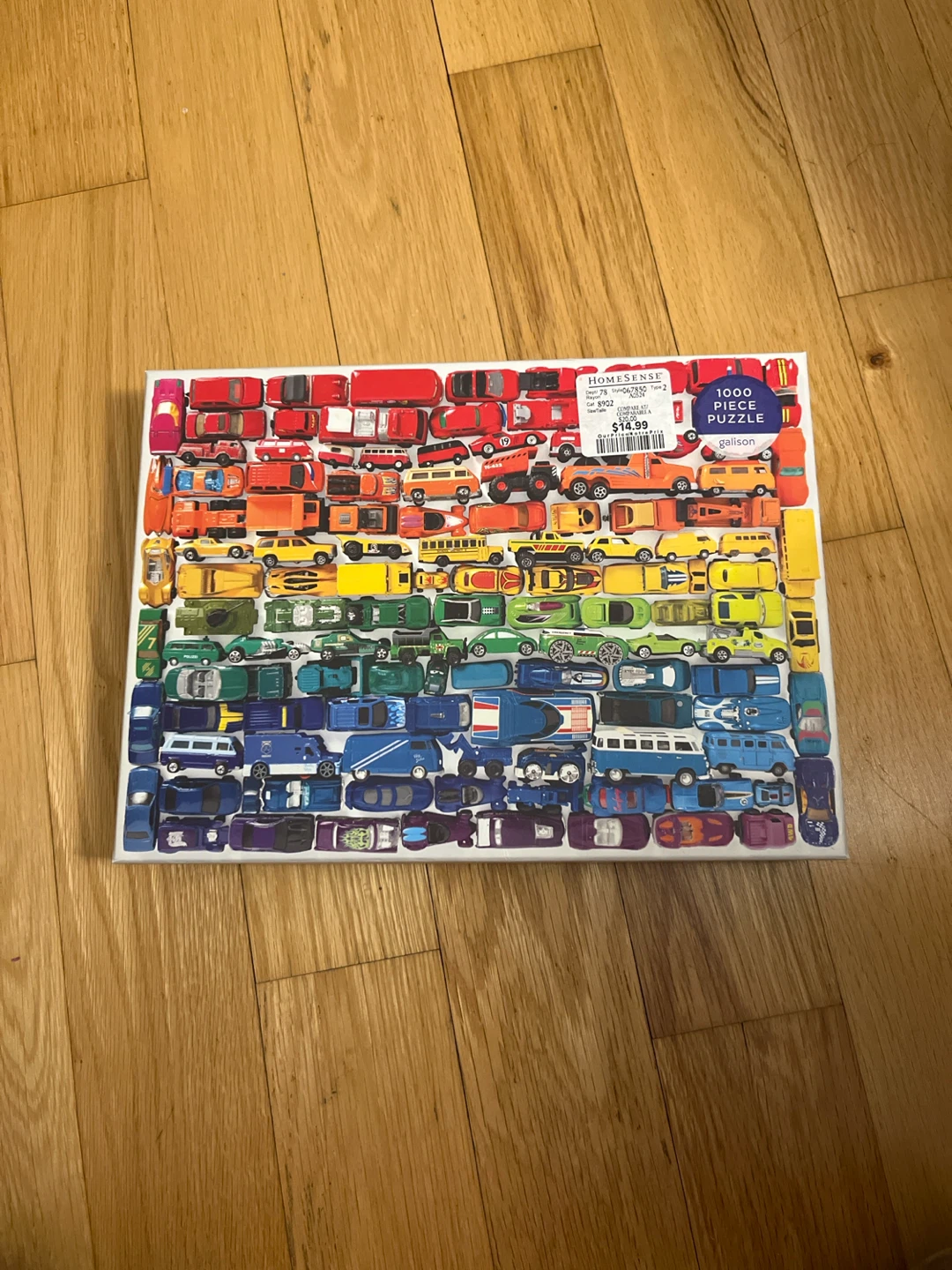 Galison Toy Cars 1000 Piece Puzzle