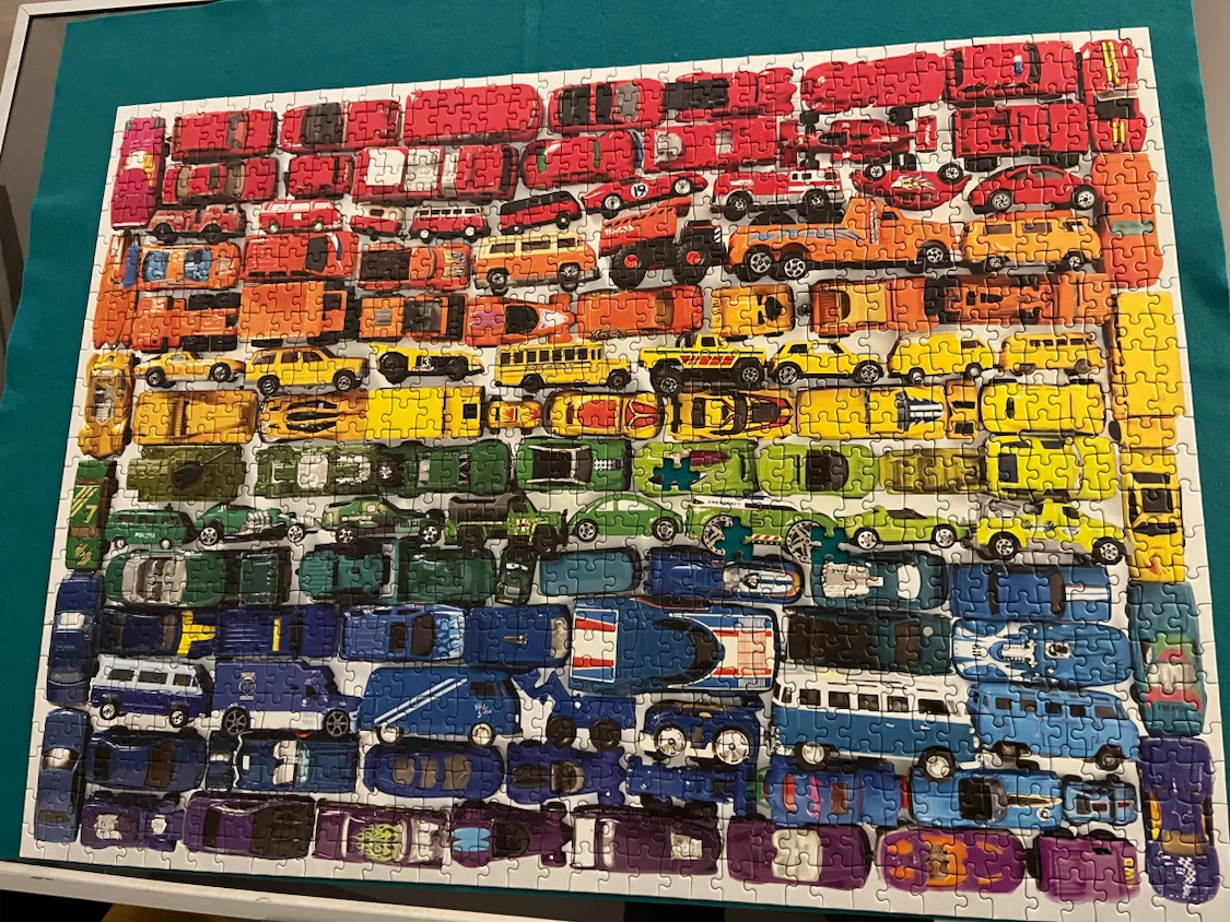 Galison Toy Cars 1000 Piece Puzzle - photo 5