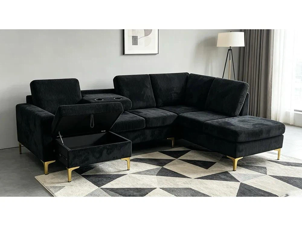 Sectional Sofa with Storage Ottoman! FREE DELIVERY 🚚 - photo 2