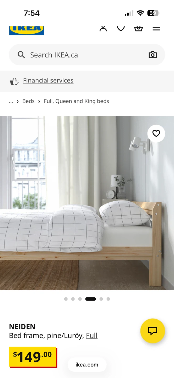 IKEA Bed Frame - double - photo 2