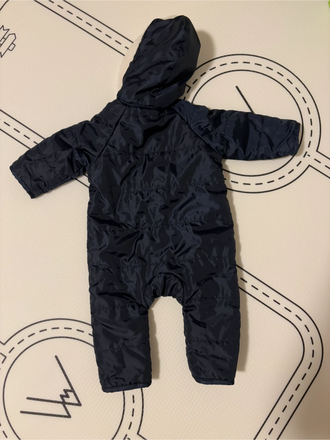Baby Snowsuit - Navy Blue 3-12months - photo 2