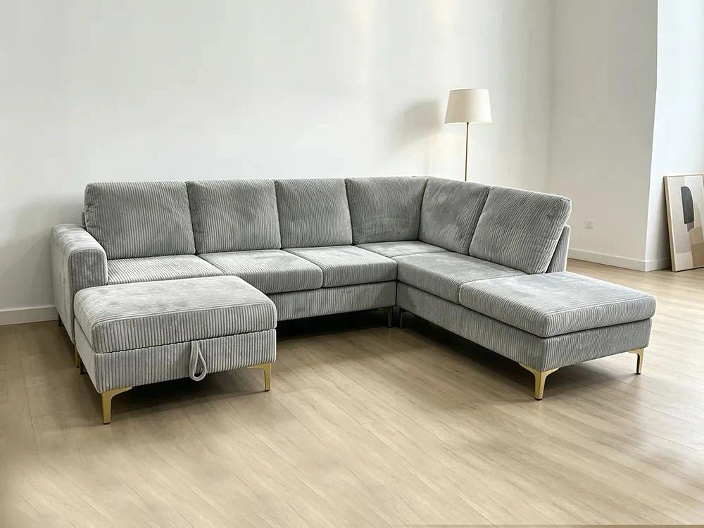 Sectional Sofa with Storage Ottoman! FREE DELIVERY 🚚 - photo 3