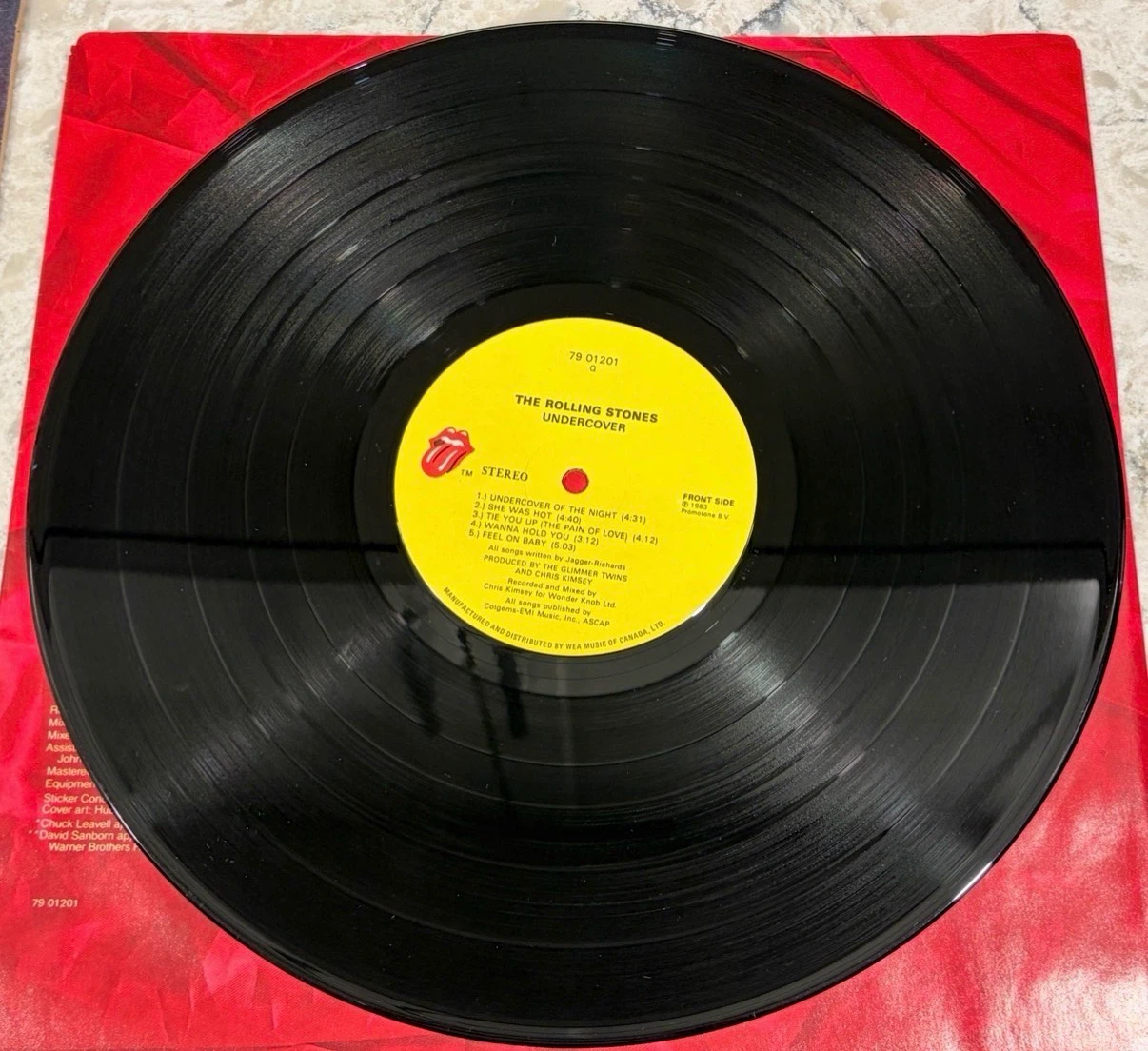 Rolling Stones – Undercover LP CAN Press (79 01201) Q - photo 5