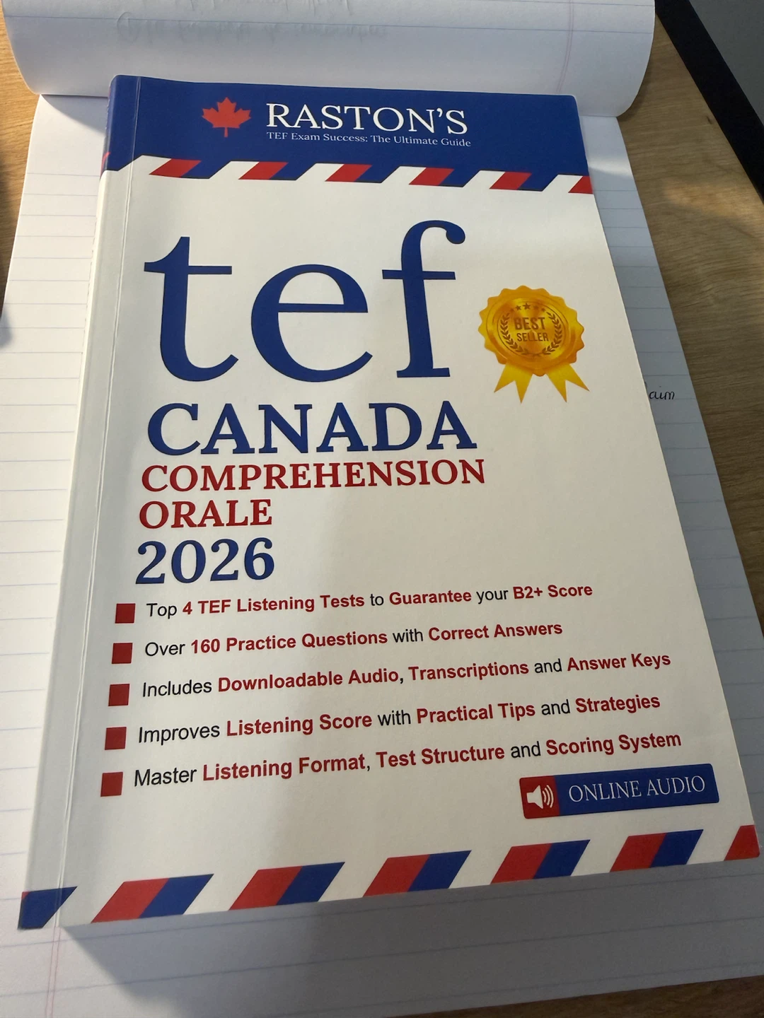 Raston's TEF Canada Comprehension Orale 2026 Study Guide
