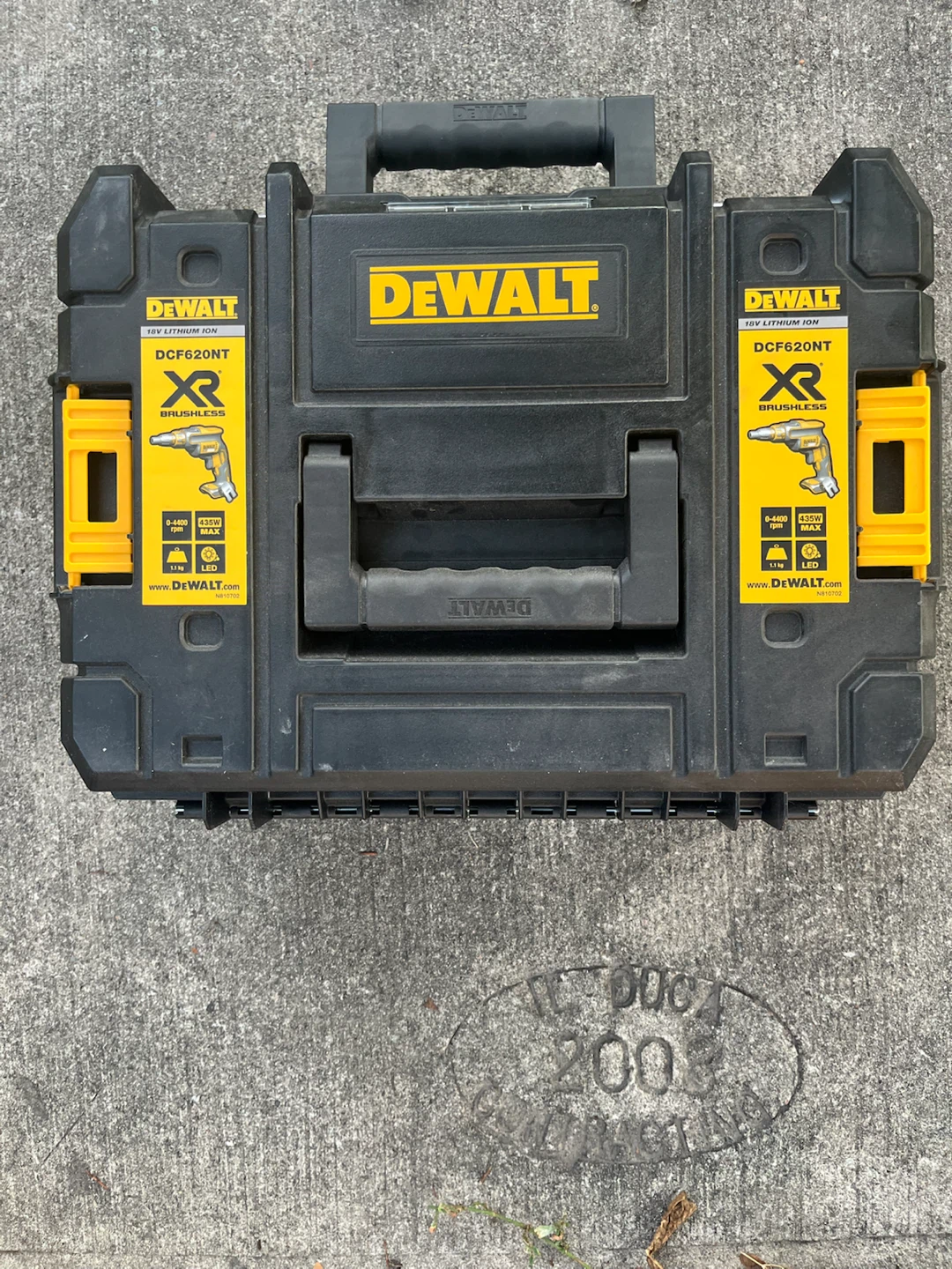 DEWALT DCF620NT Tool Case