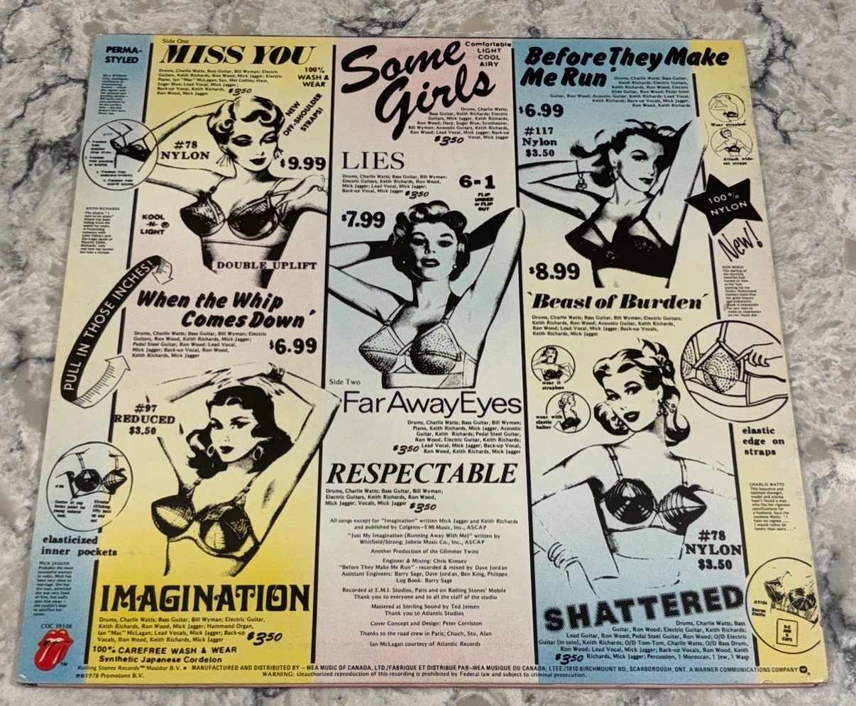 Rolling Stones – Some Girls Canadian Record COC 39108 Q - photo 2