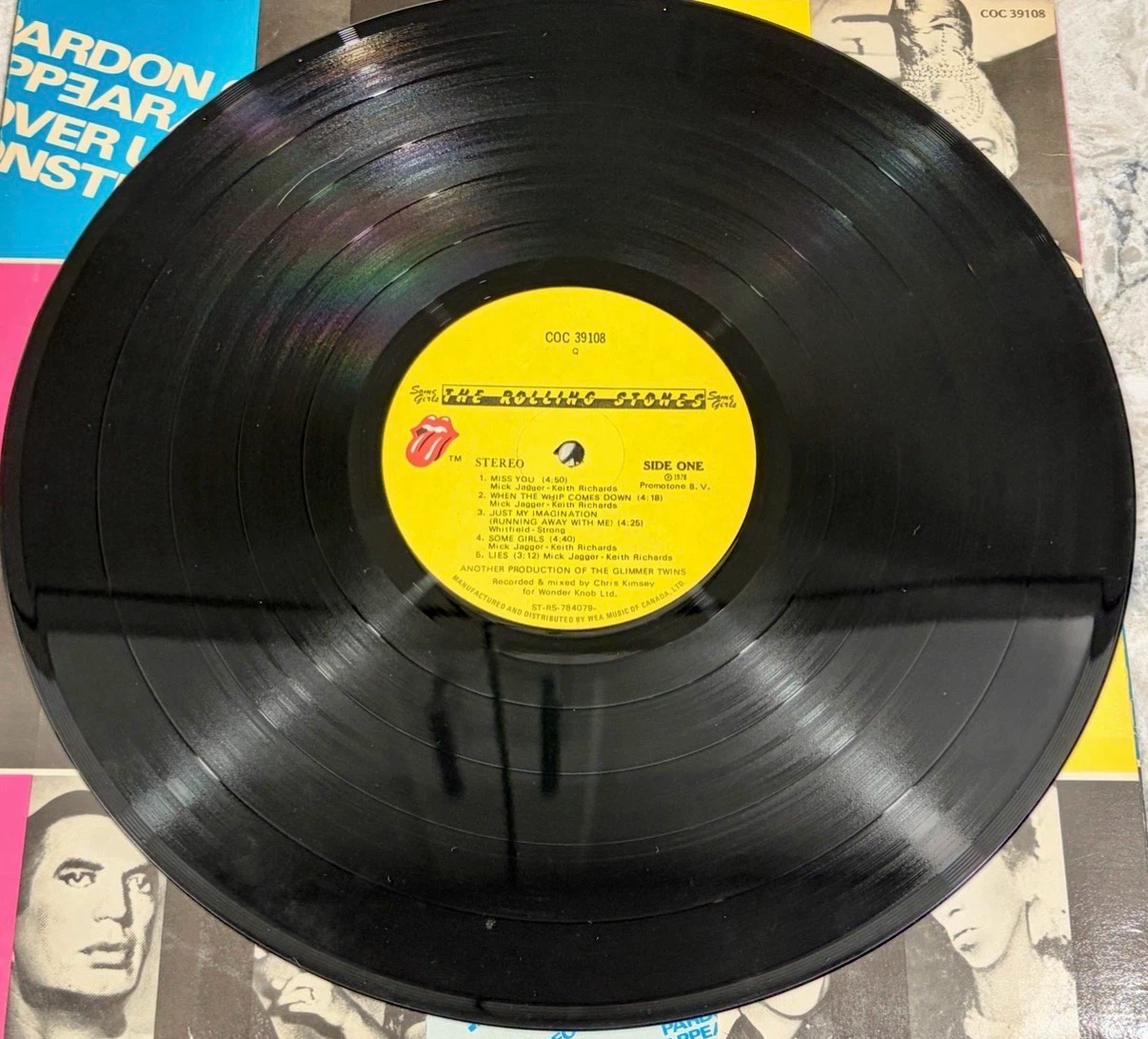 Rolling Stones – Some Girls Canadian Record COC 39108 Q - photo 5
