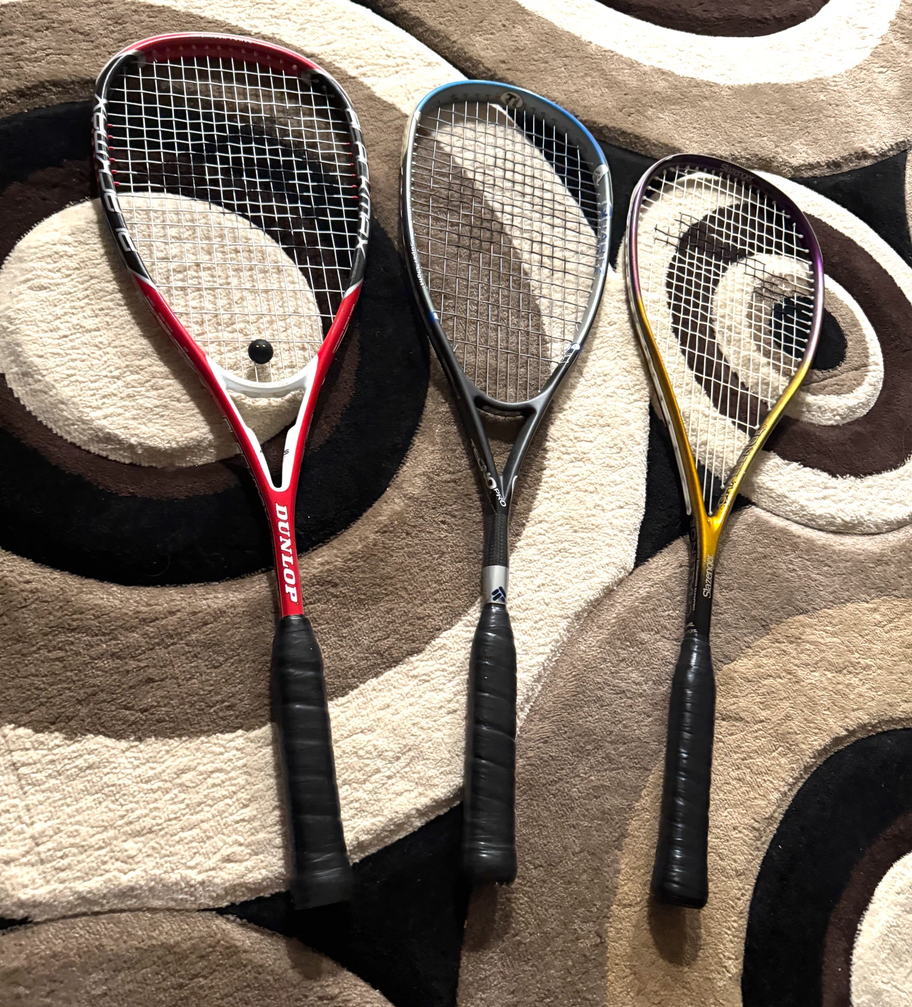 3 Racquets - Dunlop, Yonnex, Slazenger ($65/ EACH) - photo 3
