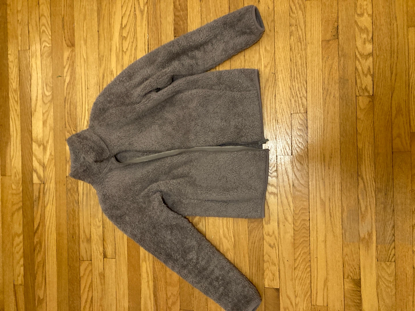 Grey Fleece Jacket