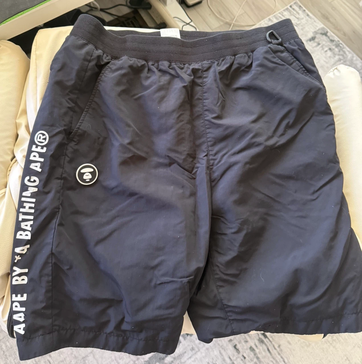 AAPE BY A BATHING APE Shorts Black size Large