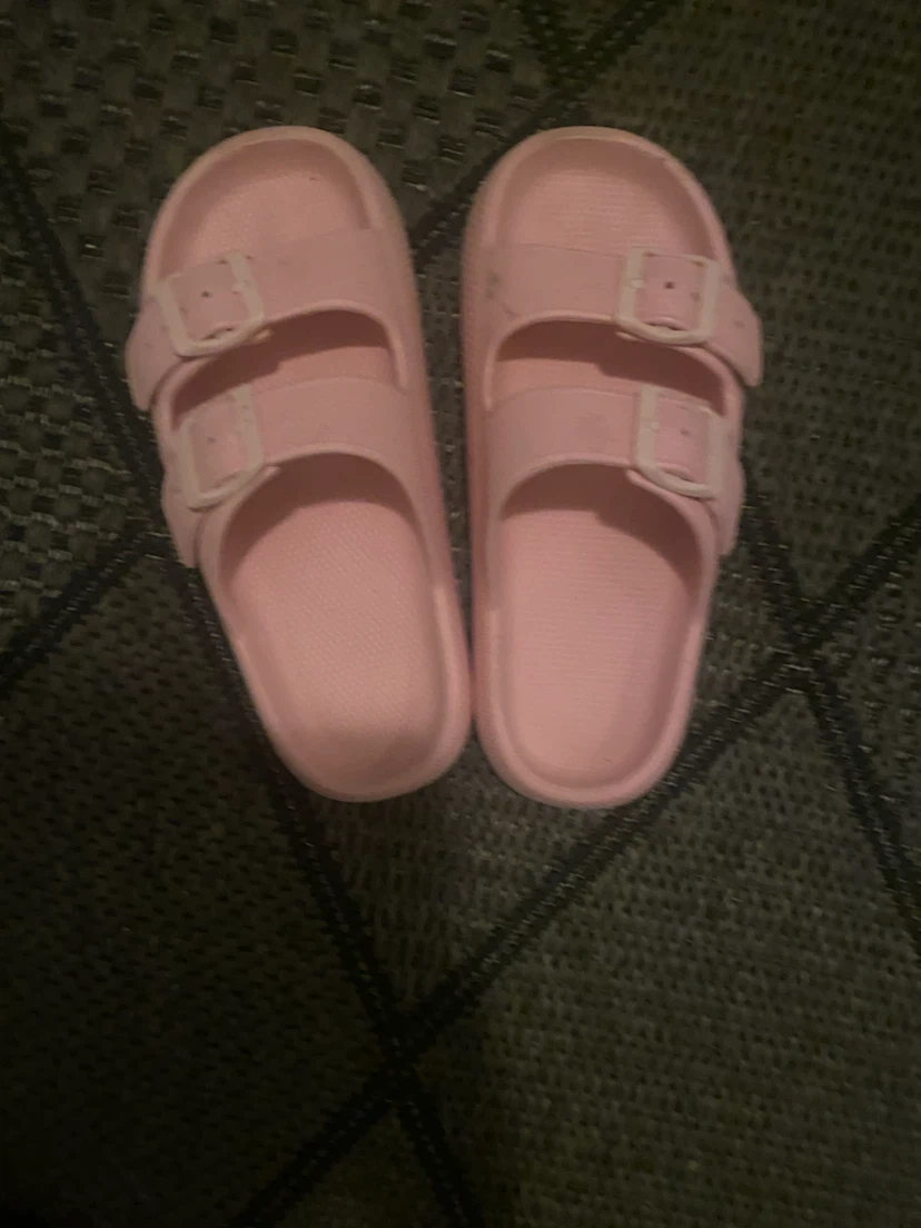 Pink Slides Sandals