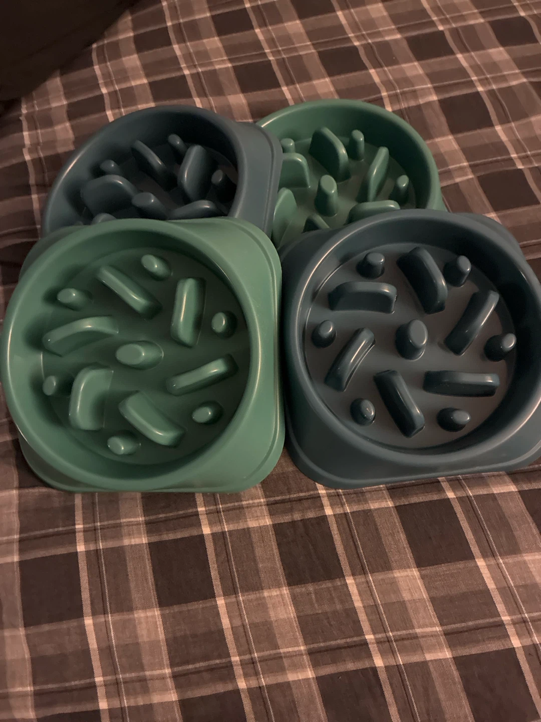 Slow Feeder Dog Bowls (Set of 4)