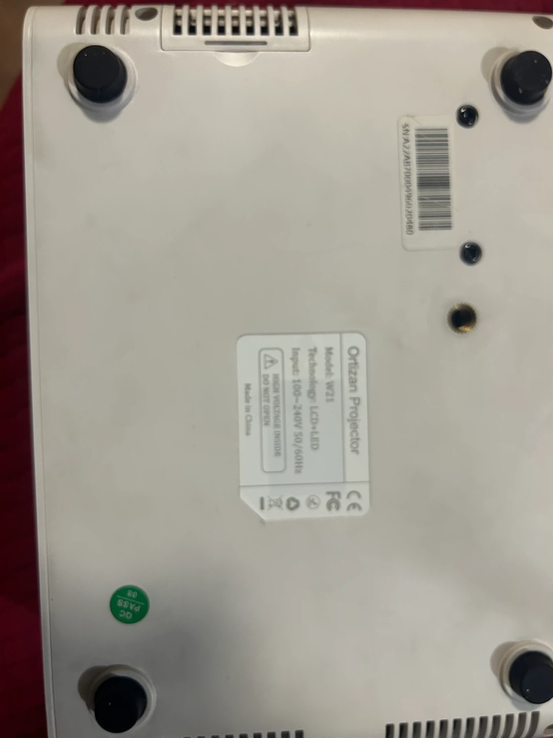 Ortizan W71 Projector - photo 3