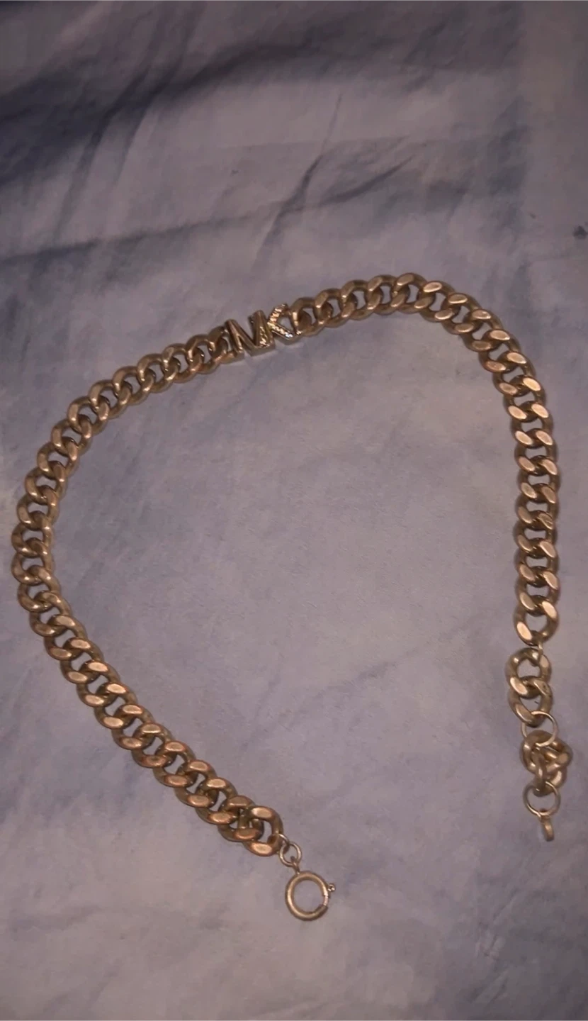 Michael Kors cuban link chain 18 inches/45.72 cm