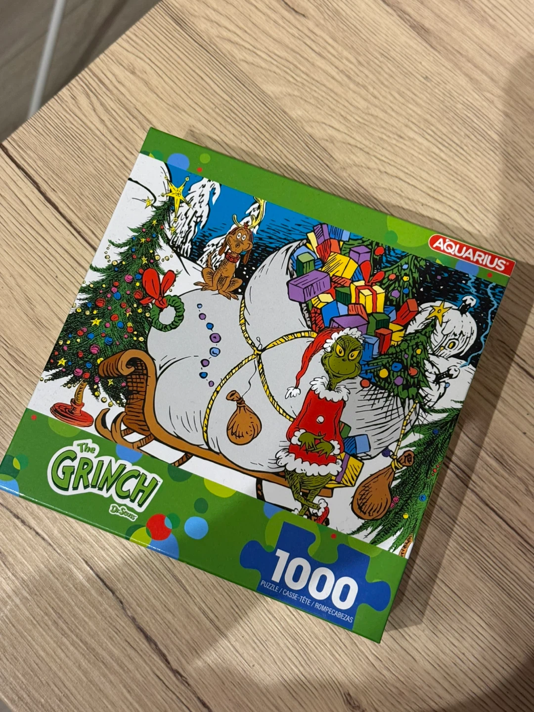 The Grinch 1000 Piece Puzzle