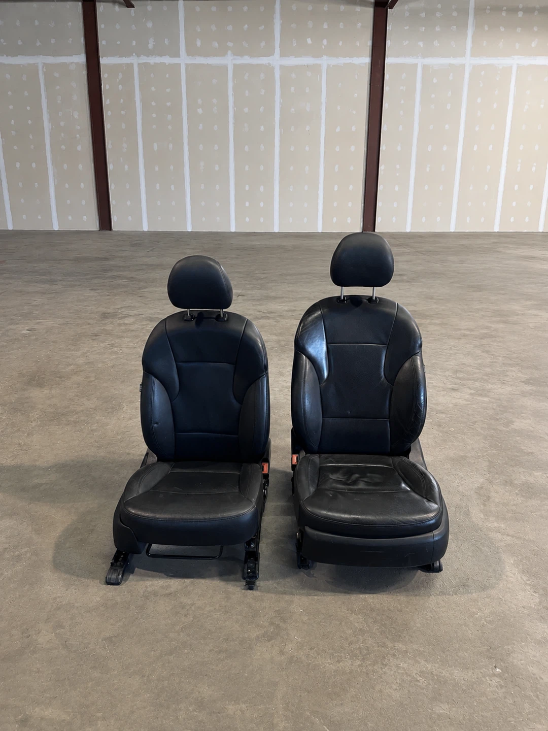 2011–2014 Hyundai Sonata Black Leather Seat Set – Front & Rear