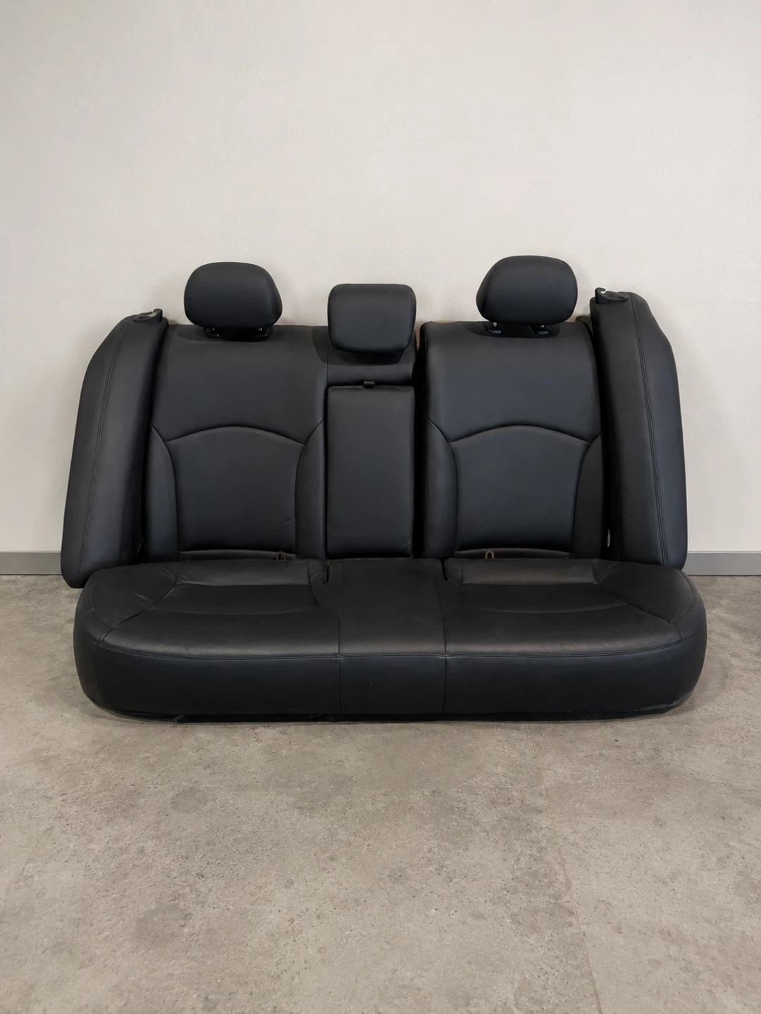 2011–2014 Hyundai Sonata Black Leather Seat Set – Front & Rear - photo 2