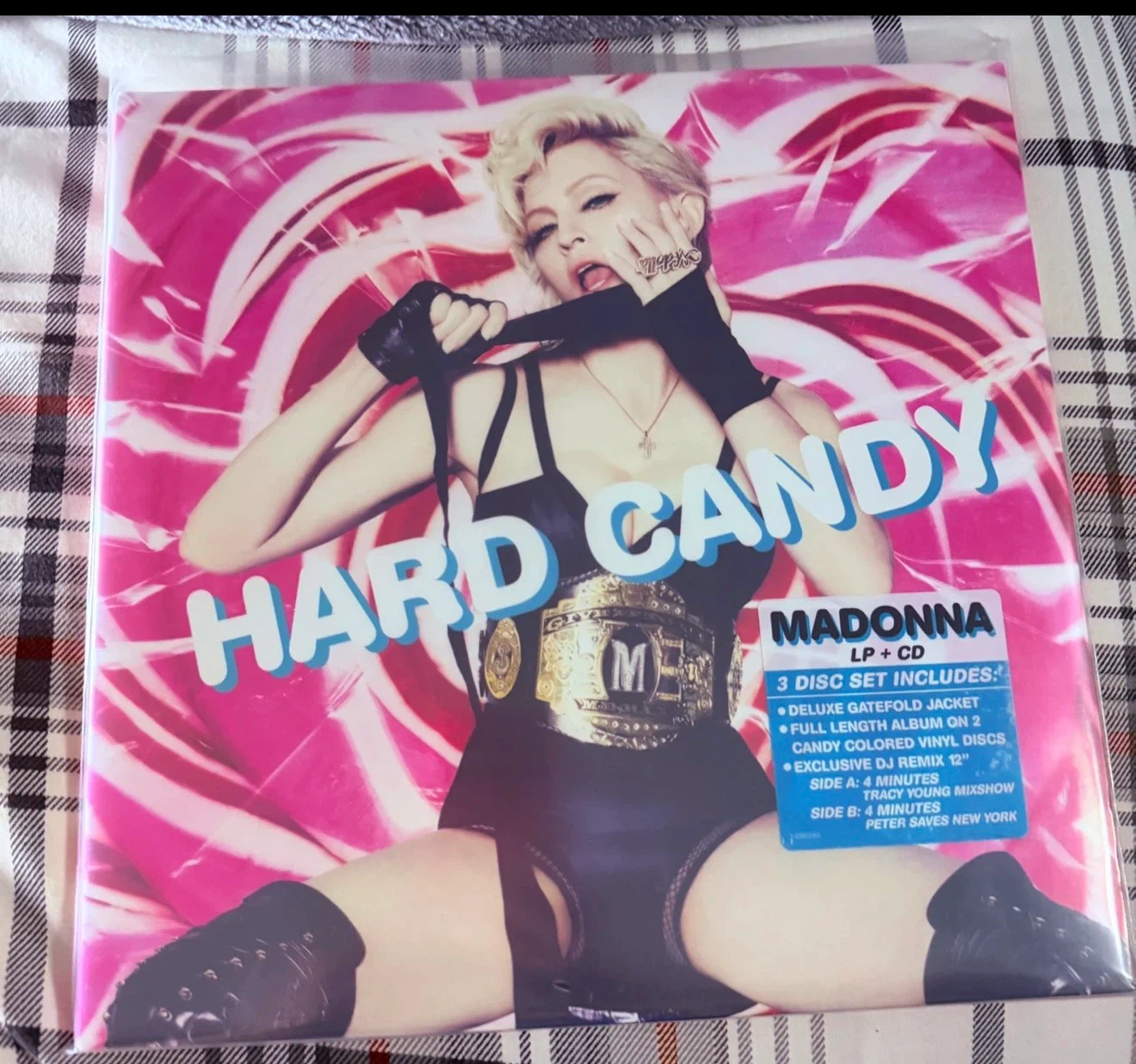 Madonna Hard Candy 3 Disc Set LP + CD