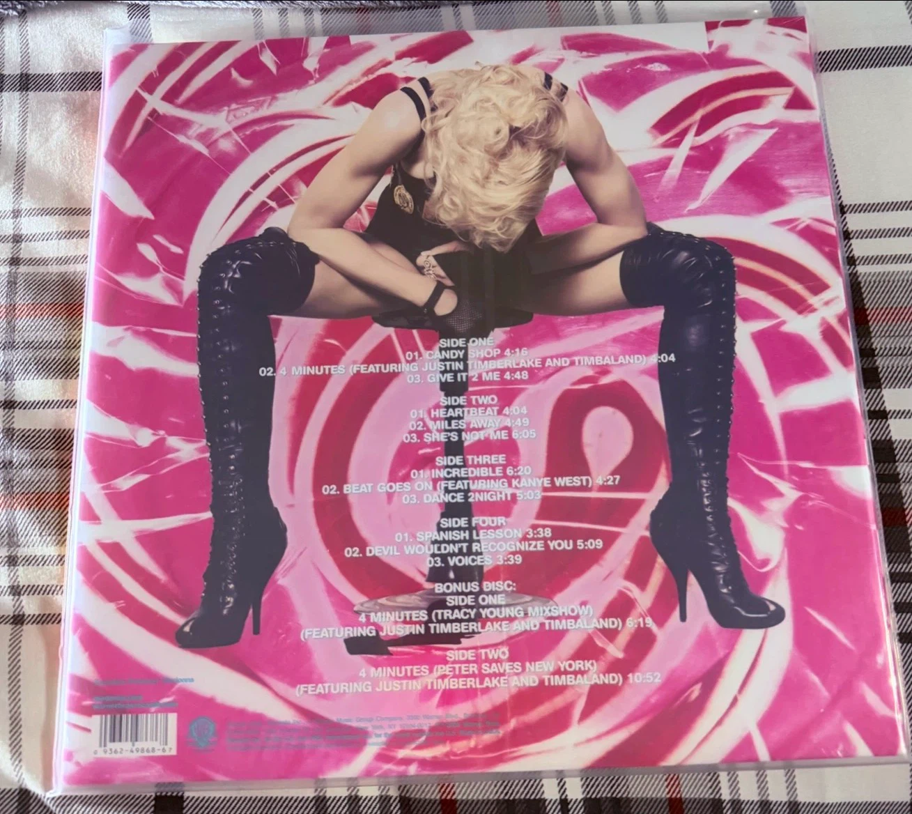 Madonna Hard Candy 3 Disc Set LP + CD - photo 2
